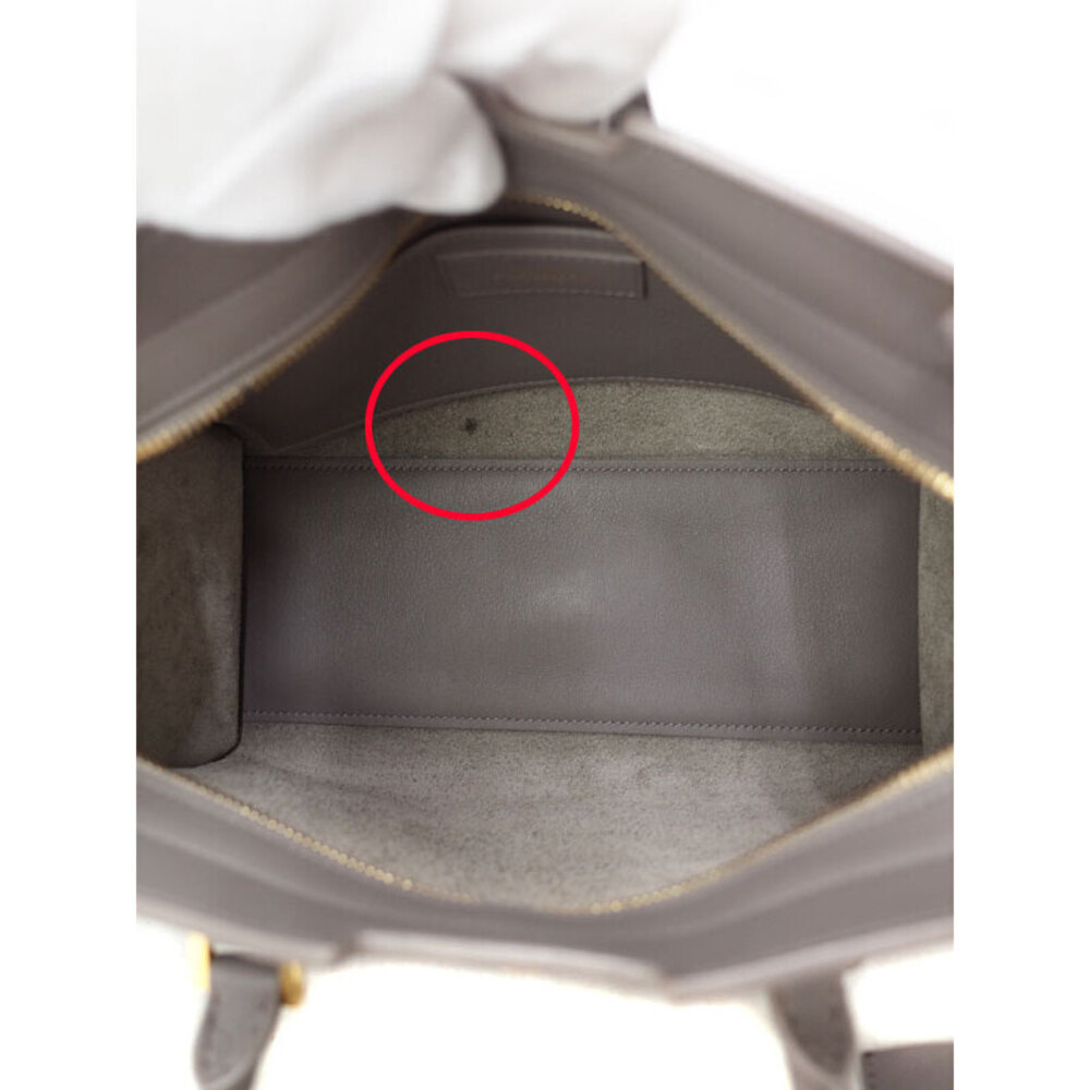 SAINT LAURENT PARIS Cabas 2WAY Leather Handbag - Picture 3 of 9